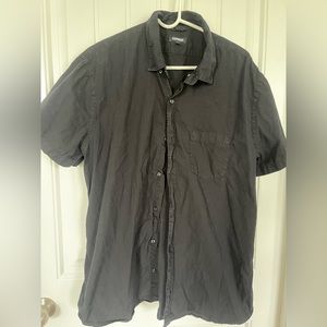 Men’s XXL Black Button Up from Express